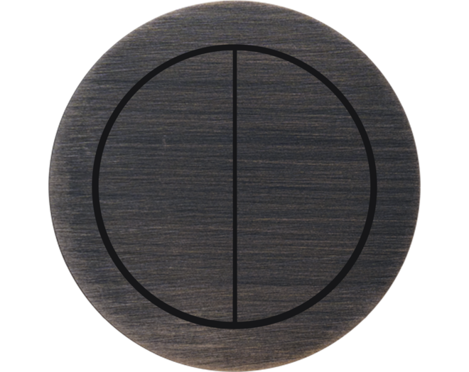 ROND 2.0 Push button 4X Switch Rond Canon de fusil donker Small Trim