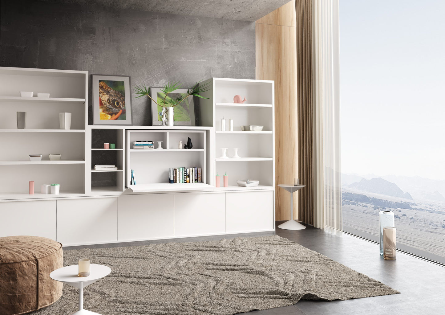 Draaimechaniek voor houten meubelen draagkracht max. 60kg. Pozzoli