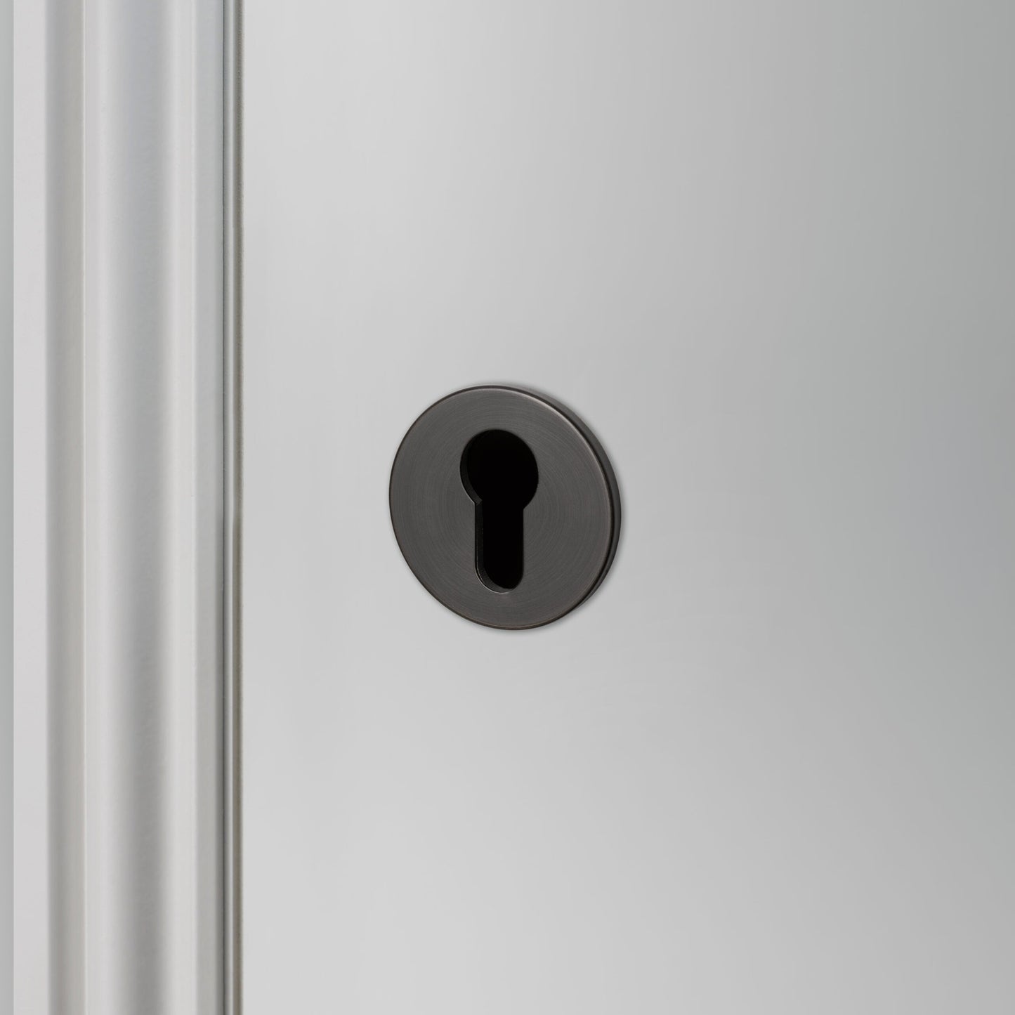 Escutcheon Plate/Euro Profile/Smoked Bronze Escutcheon Buster & Punch