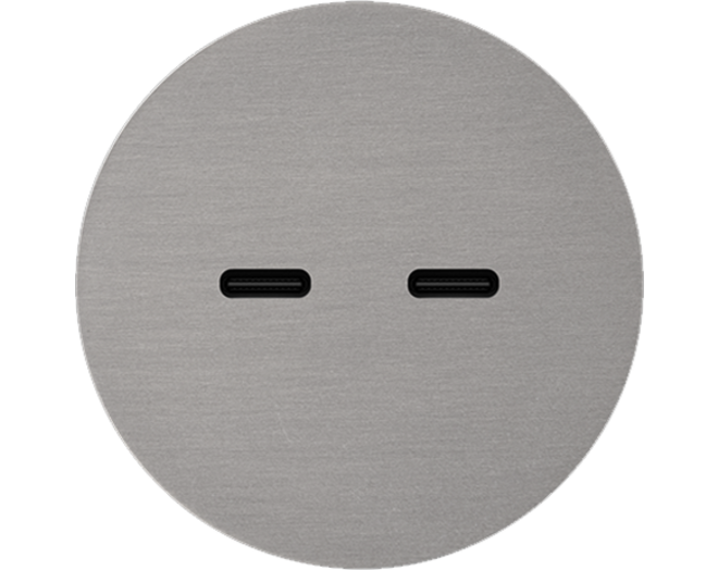 Rond 2.0 USB-C 2X (30W) - s. trim - canon de fusil light USB-C module Rond