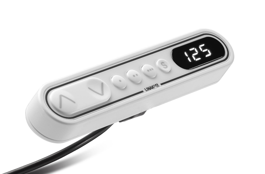 Bedieningspaneel DPF/wit, met pijl hoog/laag Remote Bestelmeubelslag.nl