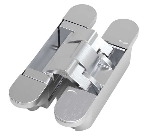 Scharnier invisible NEO-M6 inox look VE=9 Arlu
