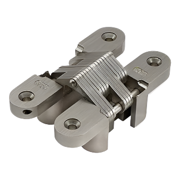 SOSS 220 NP / 35x140 mm / deurdikte ca. 47 mm / vernikkeld Dulimex