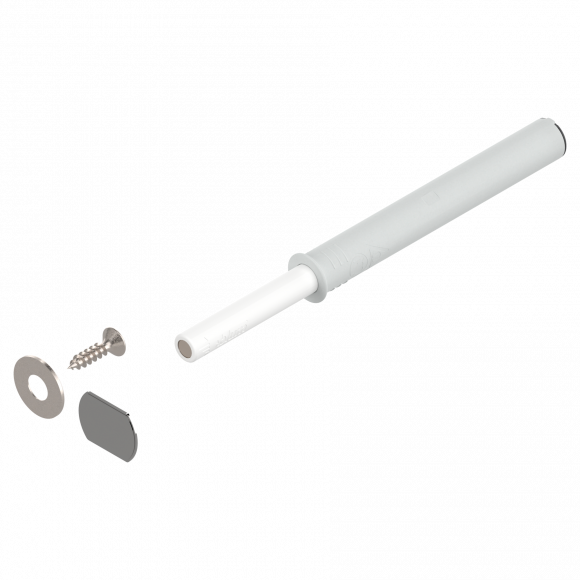 TIP-ON set versie lang zijdewit magneet Blum