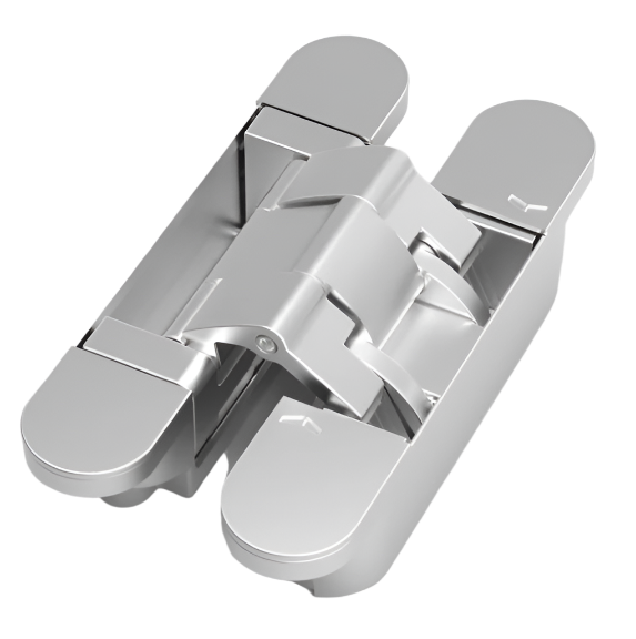 Scharnier invisible NEO-M6 mat chroom VE=9 Arlu