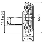 Ladegeleider ULF HD B lengte: 450mm Thomas Regout