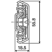 Ladegeleider ULF HD FS lengte: 700mm Thomas Regout