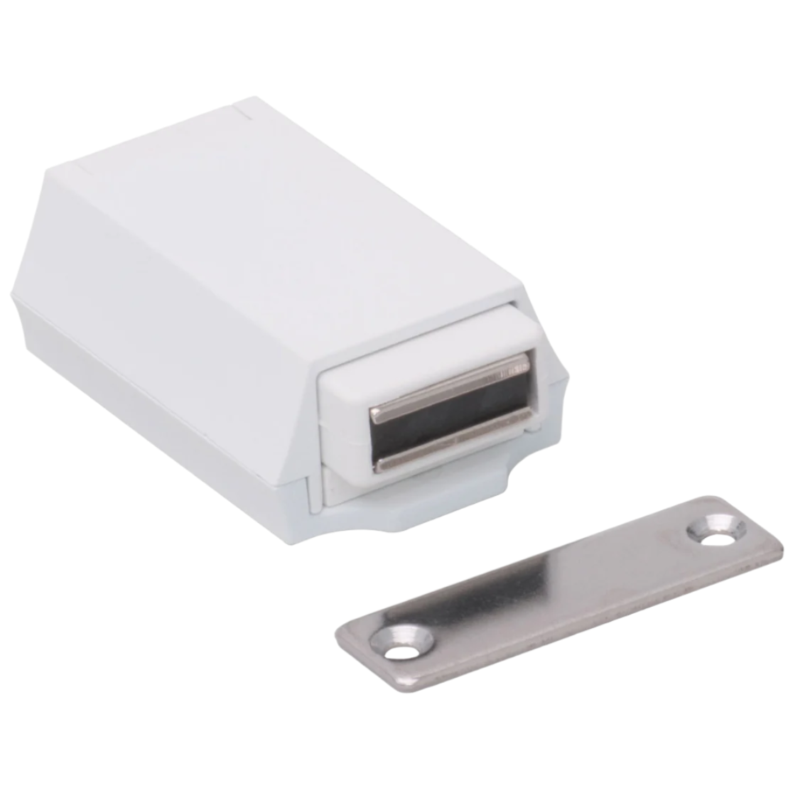 Push to open wit met magneet voor zware en grote deuren Bestelmeubelbeslag.nl