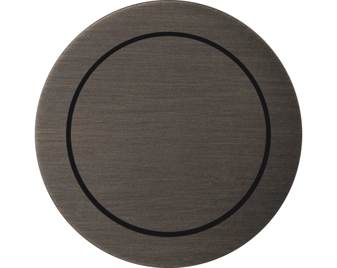 ROND 2.0 Push button 2X Switch Rond Canon de fusil donker Small Trim