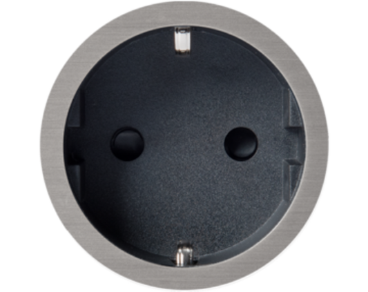 Rond 2.0 Socket F - t.less - canon de fusil light - black cu Socket module Rond