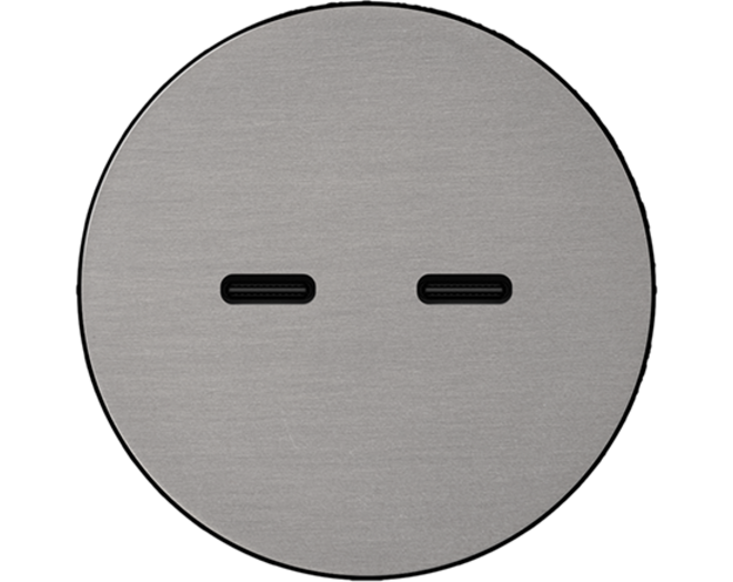 Rond 2.0 USB-C 2X (30W) - t.less - canon de fusil light USB-C module Rond