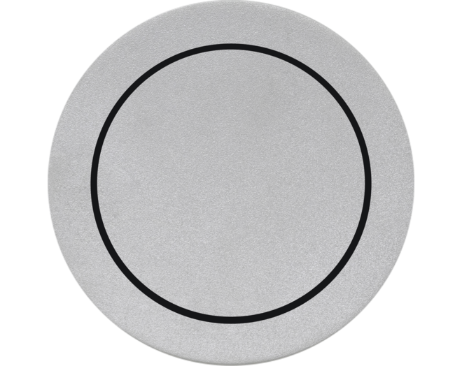 ROND 2.0 Push button 2X Switch Rond Kunststof grijs Small Trim