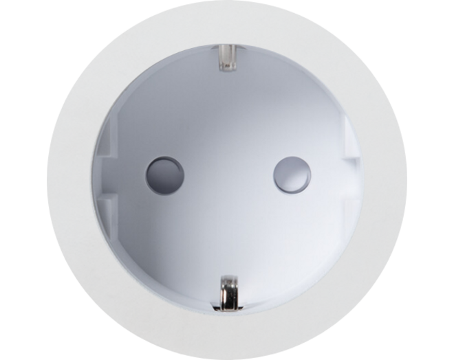 Rond 2.0 Socket F - s. trim - basic white Socket module Rond