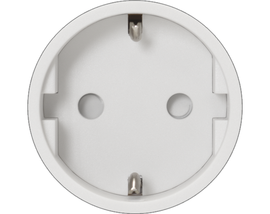 Rond 2.0 Unifit socket type F white cup Socket module Rond