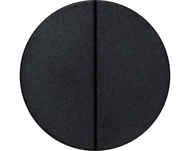 ROND 2.0 Push button 4X Switch Rond Kunststof zwart Trimless