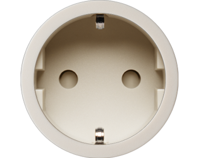 Rond 2.0 Socket F- t.less - basic cream Socket module Rond