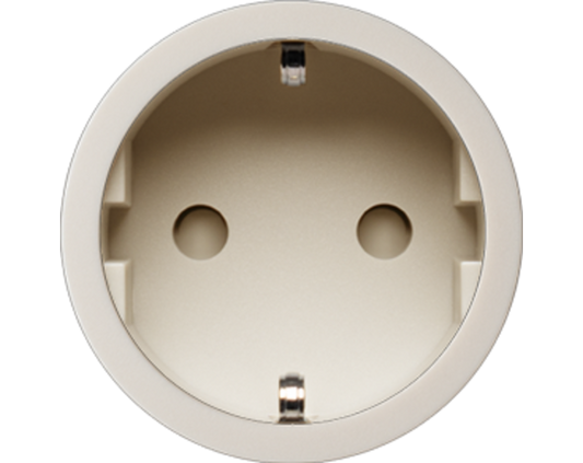 Rond 2.0 Socket F- t.less - basic cream Socket module Rond