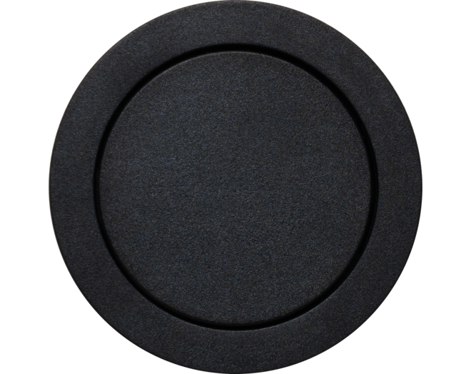 ROND 2.0 Push button 2X Switch Rond Kunststof zwart Small Trim