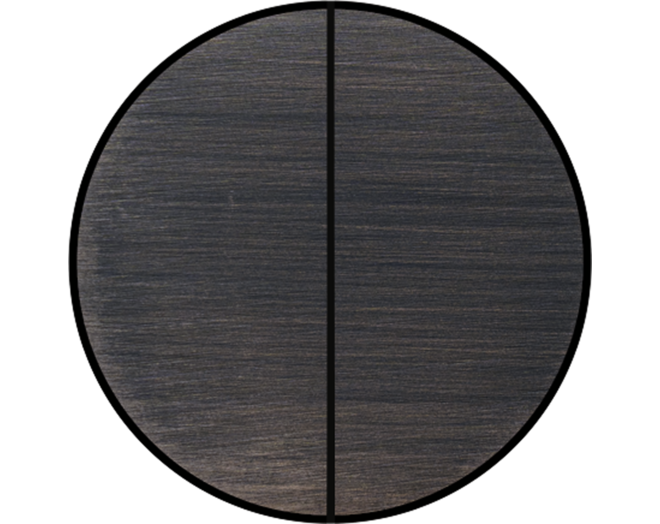 ROND 2.0 Push button 4X Switch Rond Canon de fusil donker Trimless