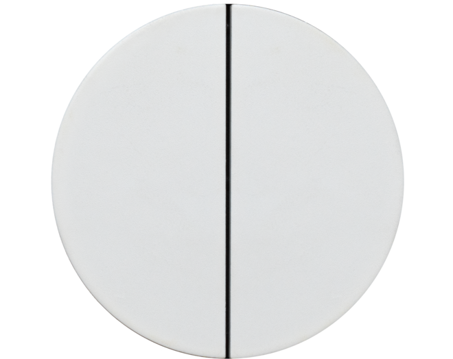 ROND 2.0 Push button 4X Switch Rond Aluminium wit Trimless