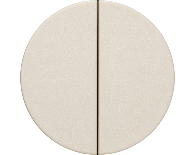 ROND 2.0 Push button 4X Switch Rond Kunststof crème Trimless