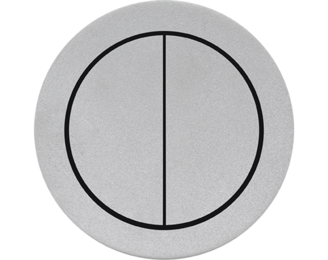 ROND 2.0 Push button 4X Switch Rond Kunststof grijs Small Trim