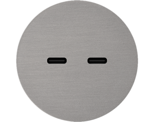 Rond 2.0 USB-C 2X (30W) - s. trim - canon de fusil light USB-C module Rond