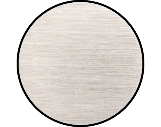 ROND 2.0 Push button 2X Switch Rond Geborsteld nikkel Trimless