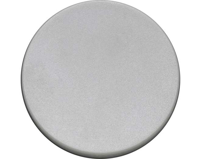 ROND 2.0 Single-pole switch Switch Rond Kunststof grijs Trimless