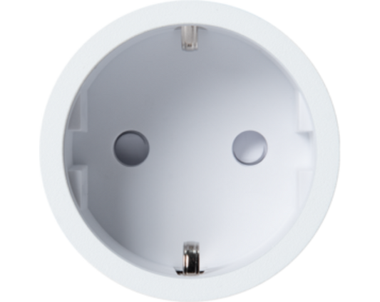 Rond 2.0 Socket F - t.less - white alu Socket module Rond