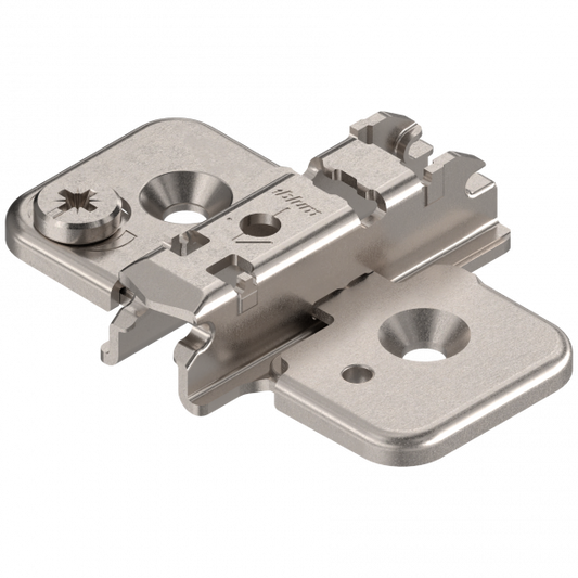 Kruismontageplaat excentrisch 3mm verdikt  Blum