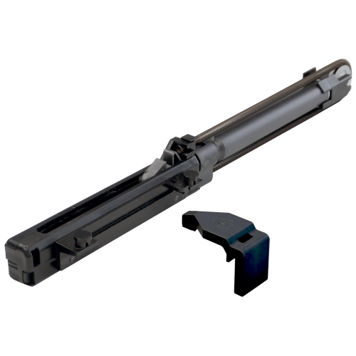 Geleider antraciet Dispensa 500mm incl. soft close  Bestelmeubelbeslag.nl