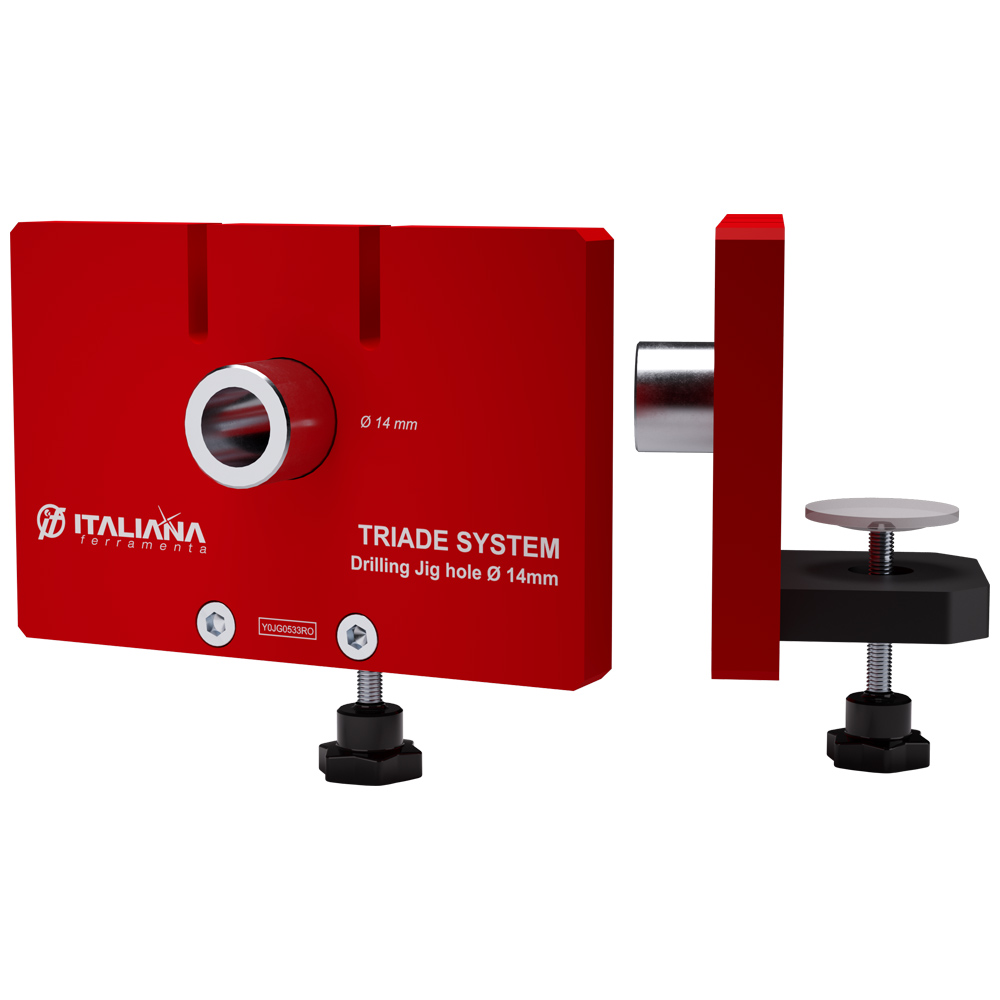 Boor 14x214mm voor boormal Triade  Italiana Ferramenta