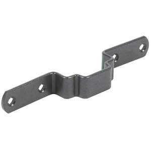 Frontstabilisator Dispensa antraciet voor middenwand 160mm  Bestelmeubelbeslag.nl