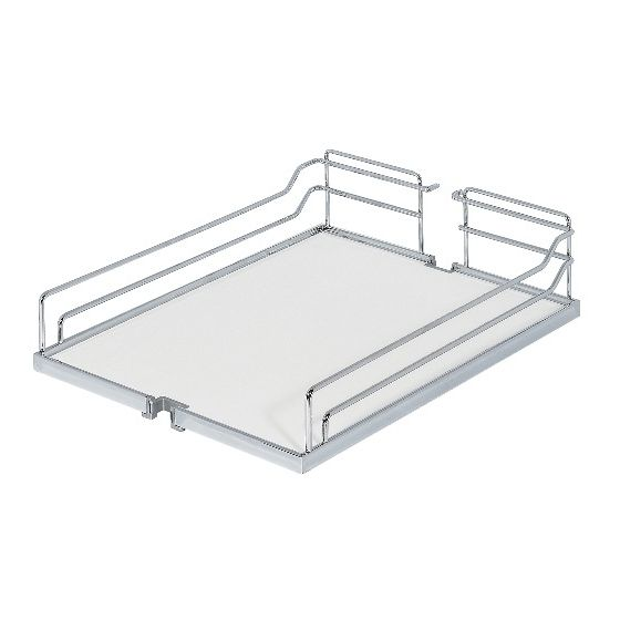 Inhangmand zilver/wit kast buitenmaat 300mm Arena Style  Bestelmeubelbeslag.nl   