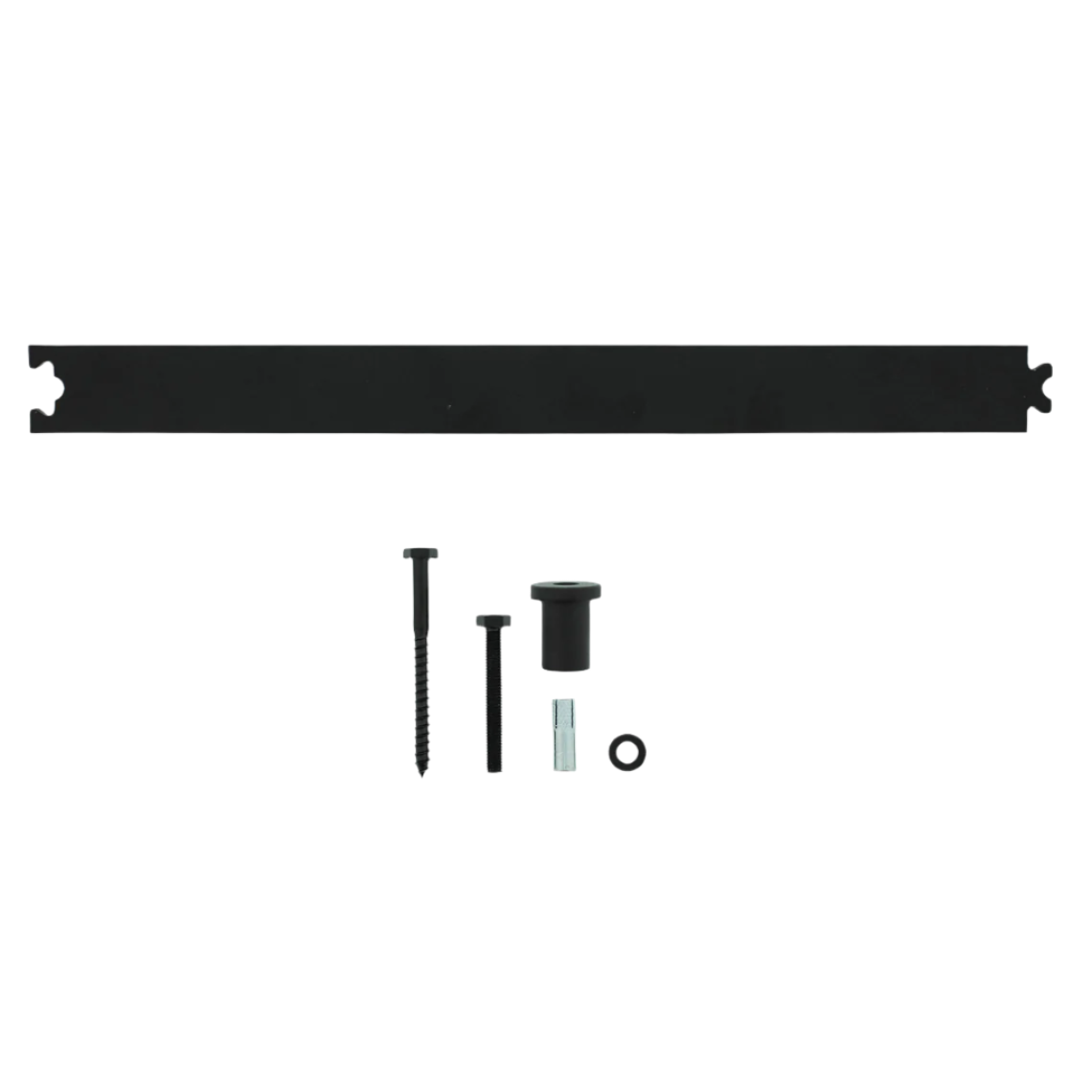 Schuifdeursysteem  tussenrail 45 cm mat zwart  Intersteel   