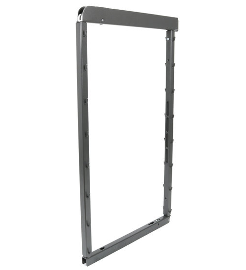 Middenwand Dispensa antraciet verstelbaar 1900-2300mm  Bestelmeubelbeslag.nl