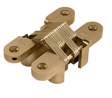 SOSS 208 PB / 16x070 mm / deurdikte ca. 22 mm / vermessingd  Dulimex   